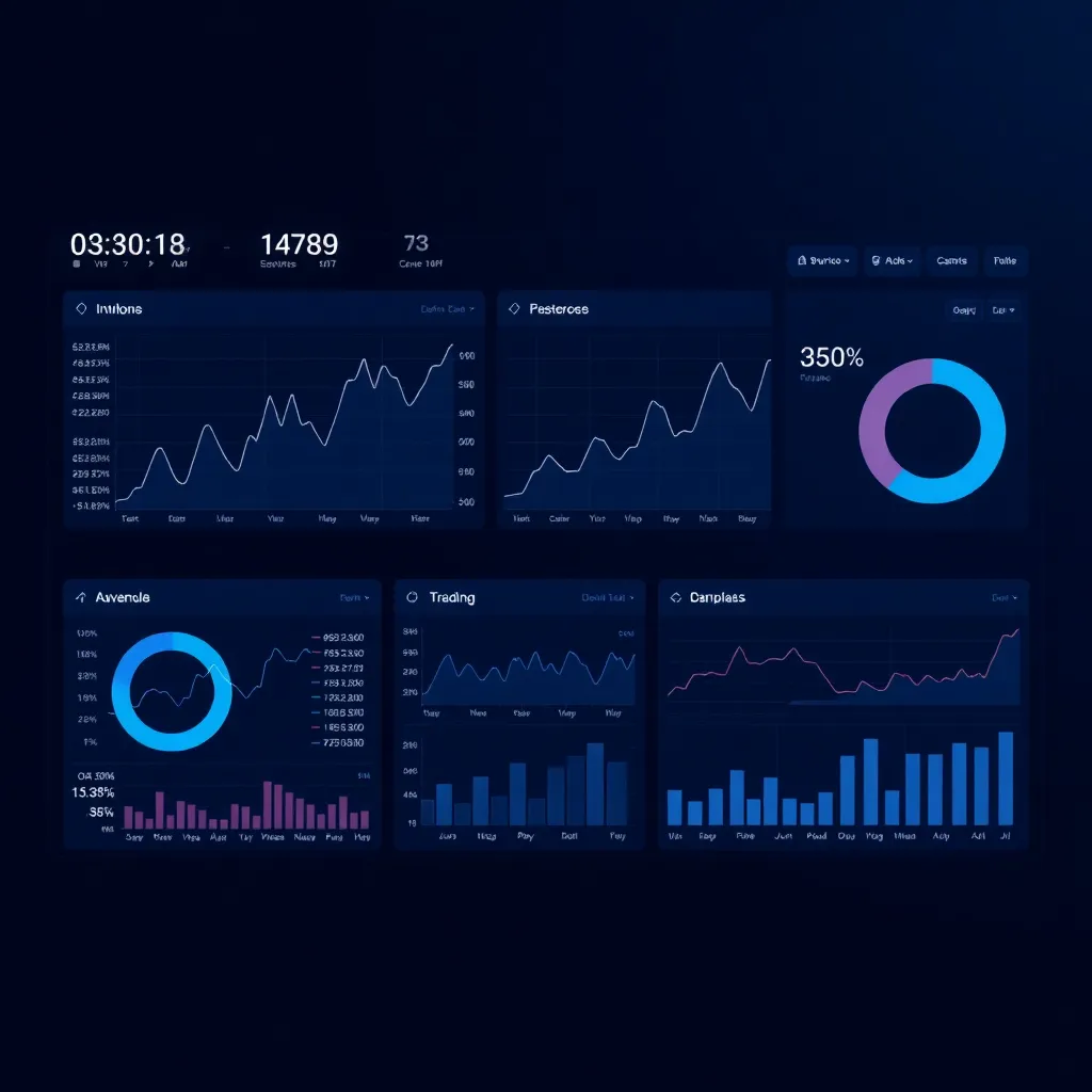 Cloud-native trading platform dashboard